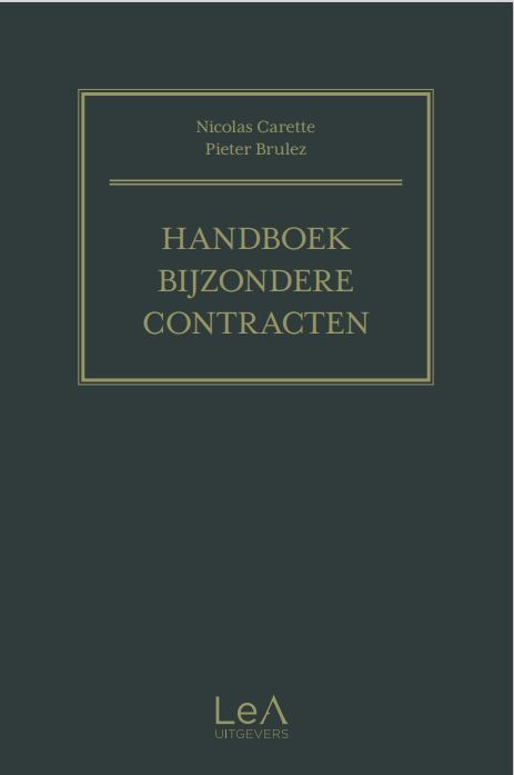 Handboek bijzondere contracten (hardcover)