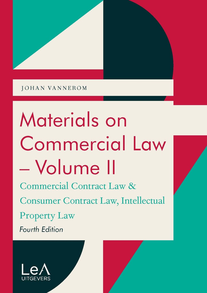 Materials on Commercial Law - volume II