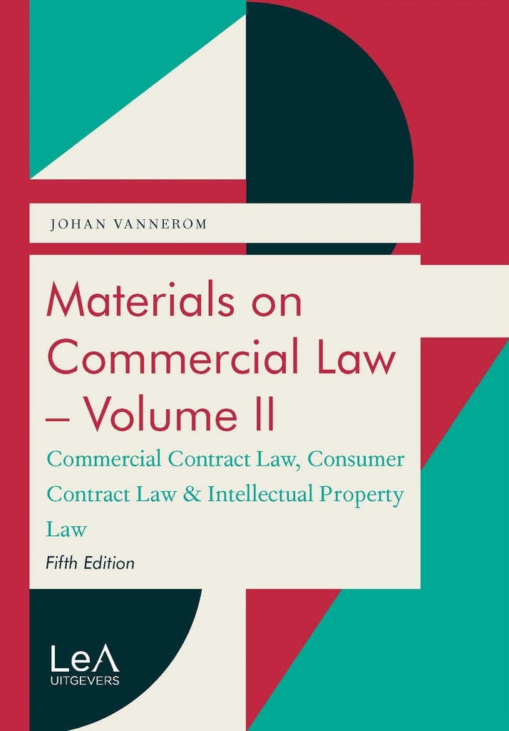 Materials on Commercial Law 5th ed. - volume II