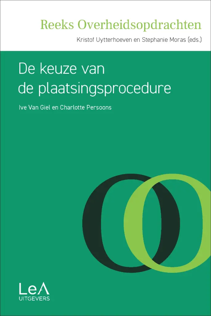 Keuze van de plaatsingsprocedure