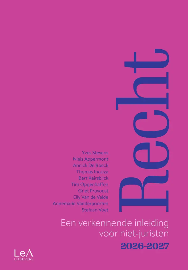 Recht - Een verkennende inleiding voor niet-juristen 2026-2027