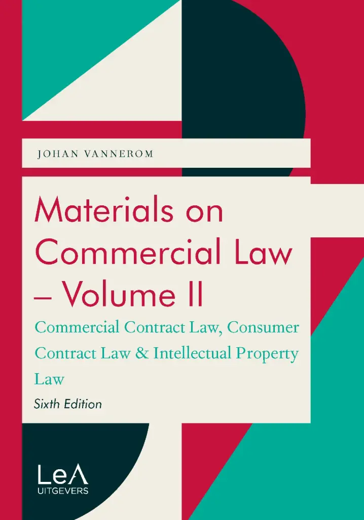 Materials on Commercial Law 6th ed. - volume II