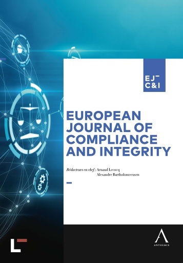 [EJC&I] European Journal of Compliance & Integrity - EJC&I - Abonnement