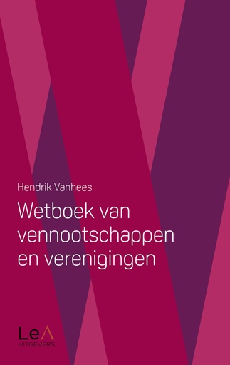 [WVV2023] Wetboek van vennootschappen en verenigingen
