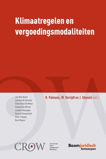 [KLIMAATVERG] Klimaatregelen en vergoedingsmodaliteiten