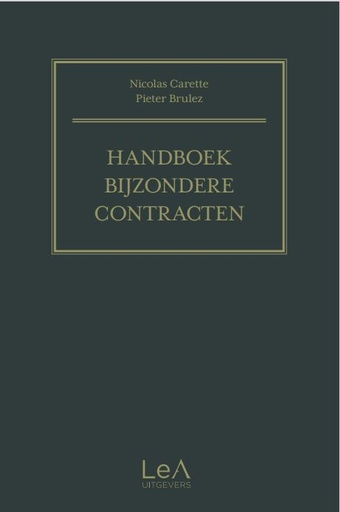 [HBBIJZCONHC] Handboek bijzondere contracten (paperback) (kopie)