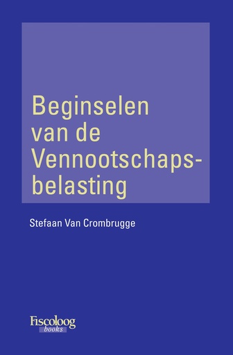 [FISCBOEK_14] Beginselen van de Vennootschapsbelasting - Editie 2022