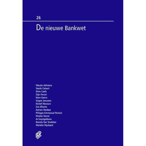[RONSEBOEK_26] De nieuwe Bankwet