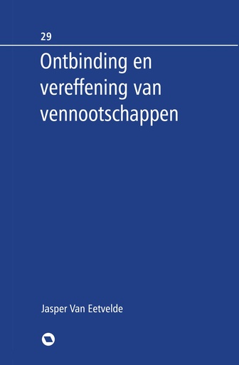 [RONSEBOEK_29] Ontbinding en vereffening van vennootschappen