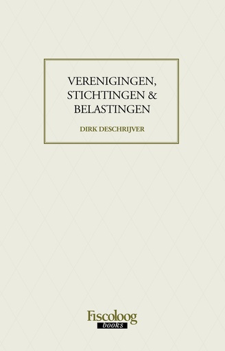 [FISCBOEK_12] Verenigingen, Stichtingen & Belastingen