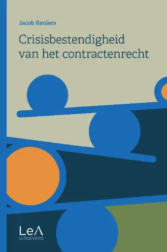 [CRISBESTCON] Crisisbestendigheid van het contractenrecht  